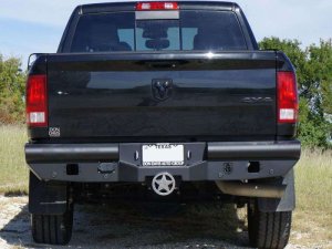 Dodge 2500 Bumper - Rear - Road Armor - Vaquero - Tex Blk - `10-`18
